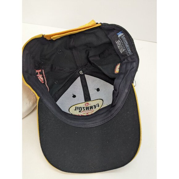 Pennzoil Racing #9 Roush Racing Men Black Adjustable Strap Back Cap Hat - Picture 7 of 8